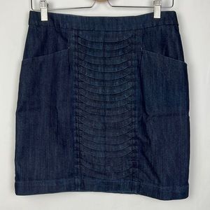 LEIFSDOTTIR  denim skirt size 8